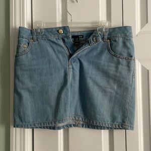 Mini skirt jean